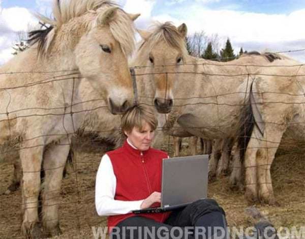 Sometimes we just need to set the computer down and go for a horseback ride!